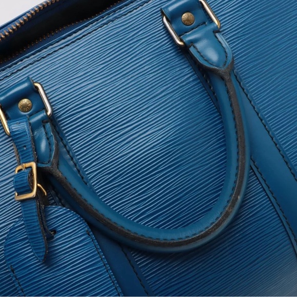 Louis Vuitton Epi Keepall 45 Bleu M42977 - Picture 10 of 15